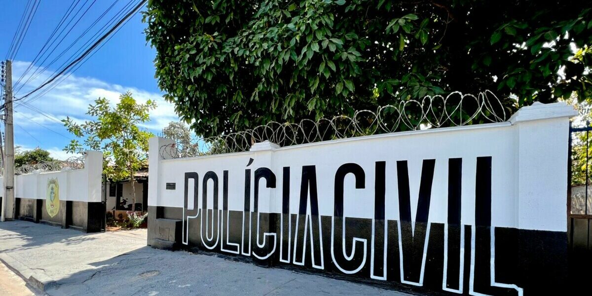 PCGO prende homem em flagrante por furtar alimentos de idosa de 71 anos e injuriar policial civil