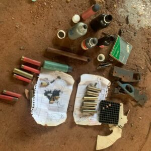 PCGO descobre fábrica clandestina de armas durante investigação de maus-tratos a animal