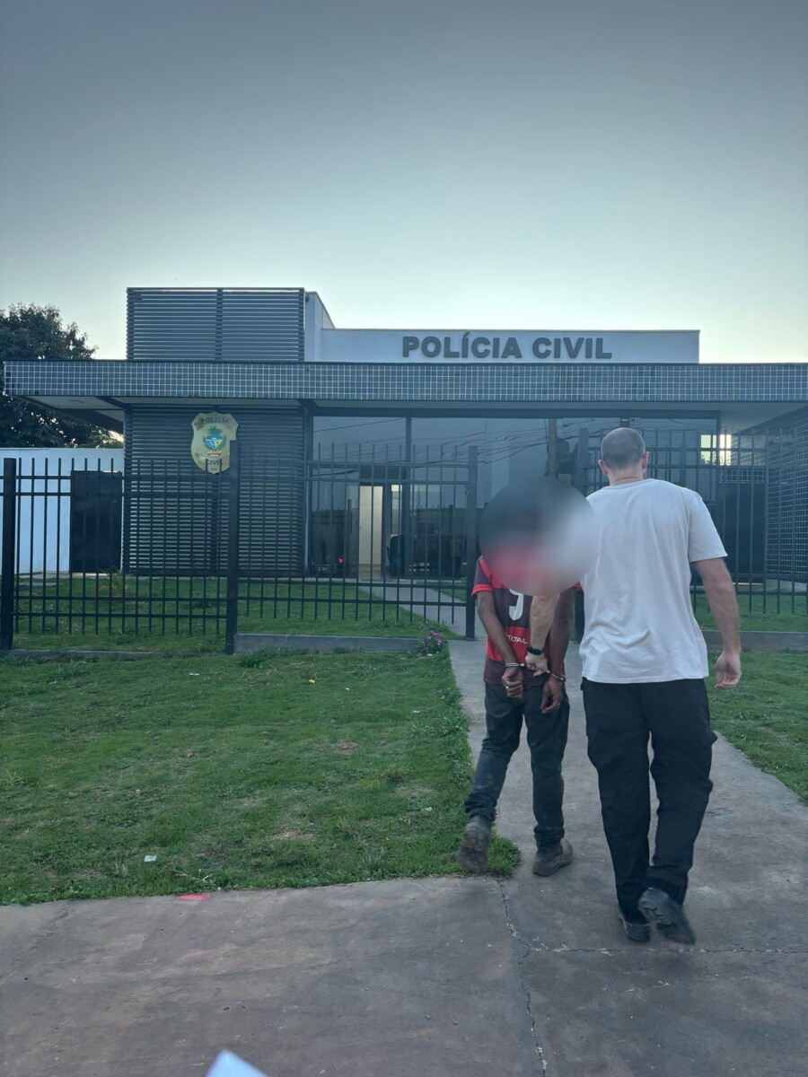 PCGO prende homem investigado por torturar enteado