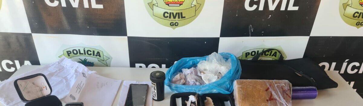 Operação Cifra Negra: PCGO cumpre mais de 10 mandados judiciais contra o tráfico de drogas em Trindade