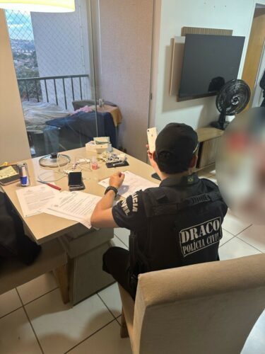 ‘Renorcrim’: PCGO prende trio investigado por tráfico de drogas