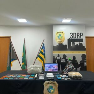 ‘Boca Fechada’: PCGO desmantela grupo criminoso envolvido em tráfico de drogas, apreende bens de luxo e causa prejuízo de meio milhão ao crime