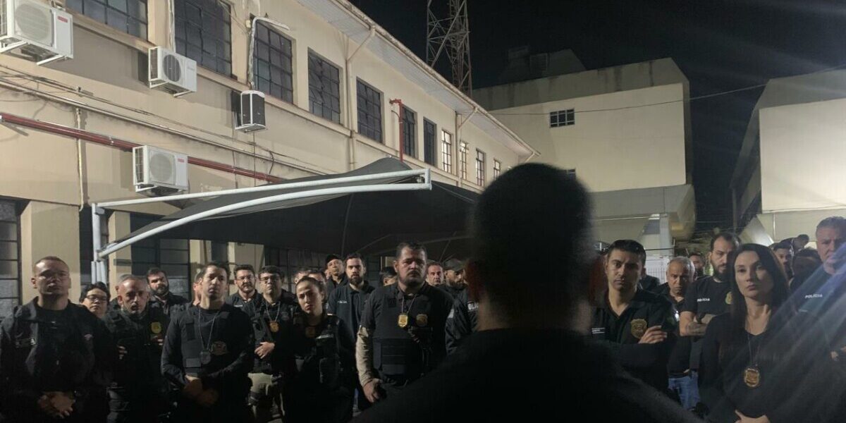 ‘Broker Phantom’: PCGO mobiliza 400 policiais civis e cumpre 157 medidas contra organização criminosa em 4 estados