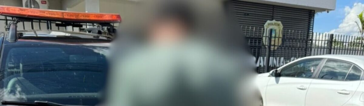Homem é preso em flagrante após adentrar em residência de vítima, ameaçá-la e persegui-la, em Paraúna