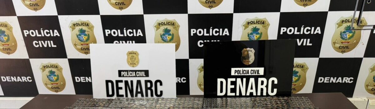 PCGO apreende carga de anabolizantes de venda ilegal avaliada em mais de R$ 100 mil