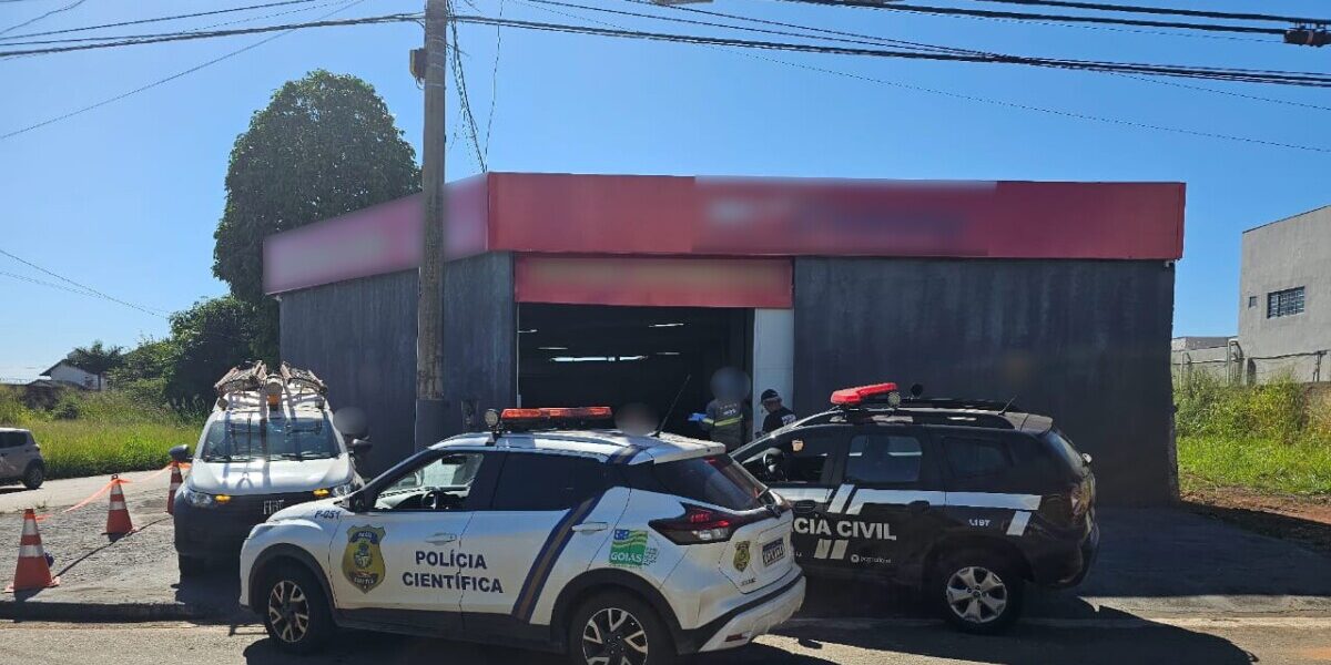 PCGO autua em flagrante dono de oficina de lanternagem por furto de energia elétrica