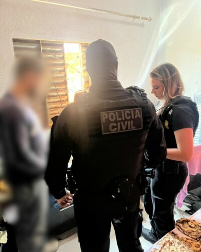 PCGO cumpre mandado contra investigado por estupro em SC