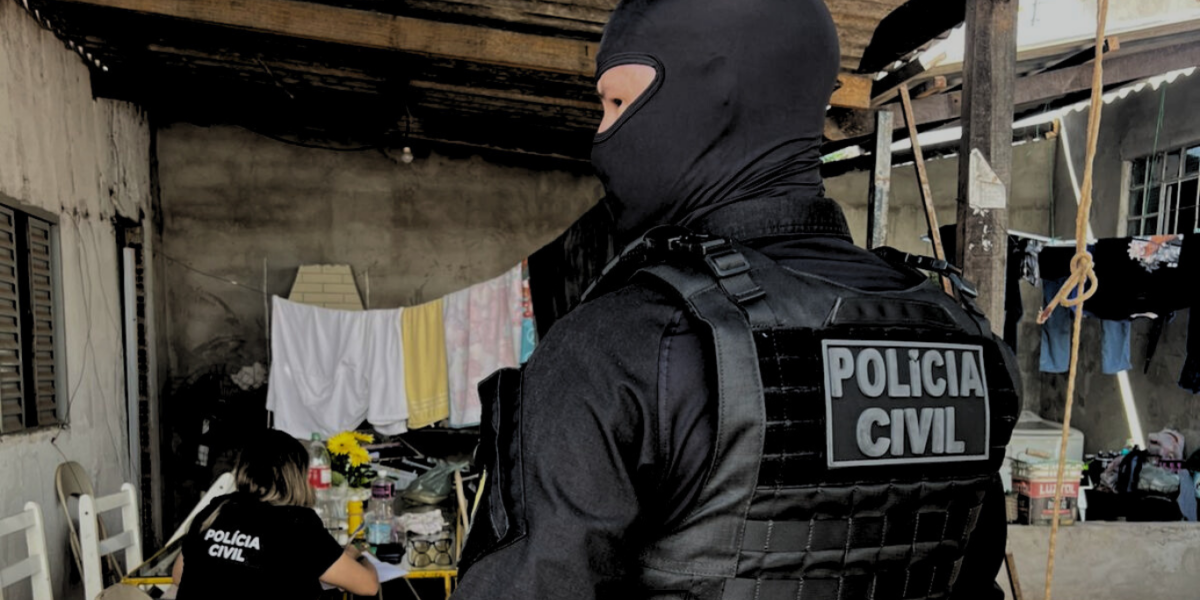 PCGO cumpre mandado em Aparecida de Goiânia  contra investigado por estupro em SC
