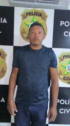 PCGO prende foragido em Alagoas por estupro de vulnerável e pornografia infantil