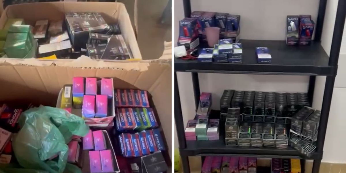 PCGO desmantela depósito clandestino de cigarros eletrônicos em Goiânia