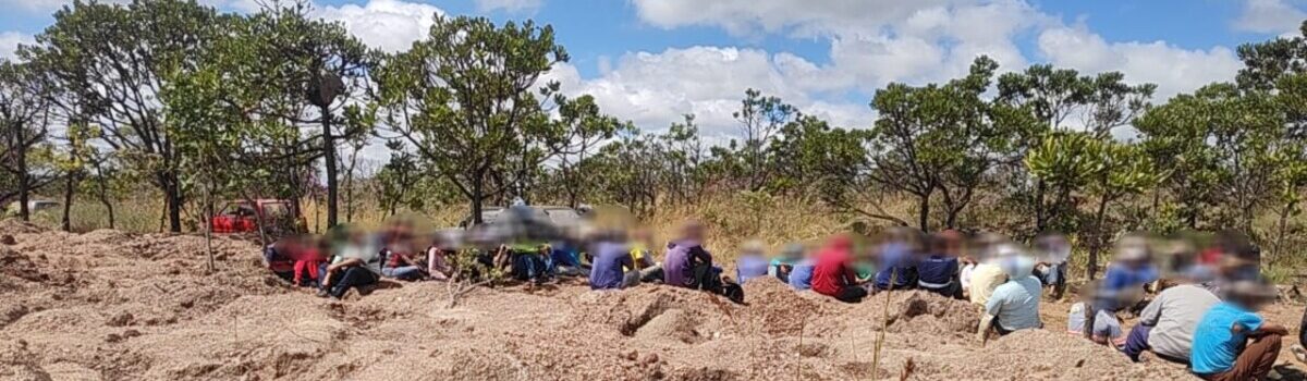 Em operação integrada, PCGO e PMGO combatem a exploração ilegal de minérios (garimpagem) na zona rural de Cristalina