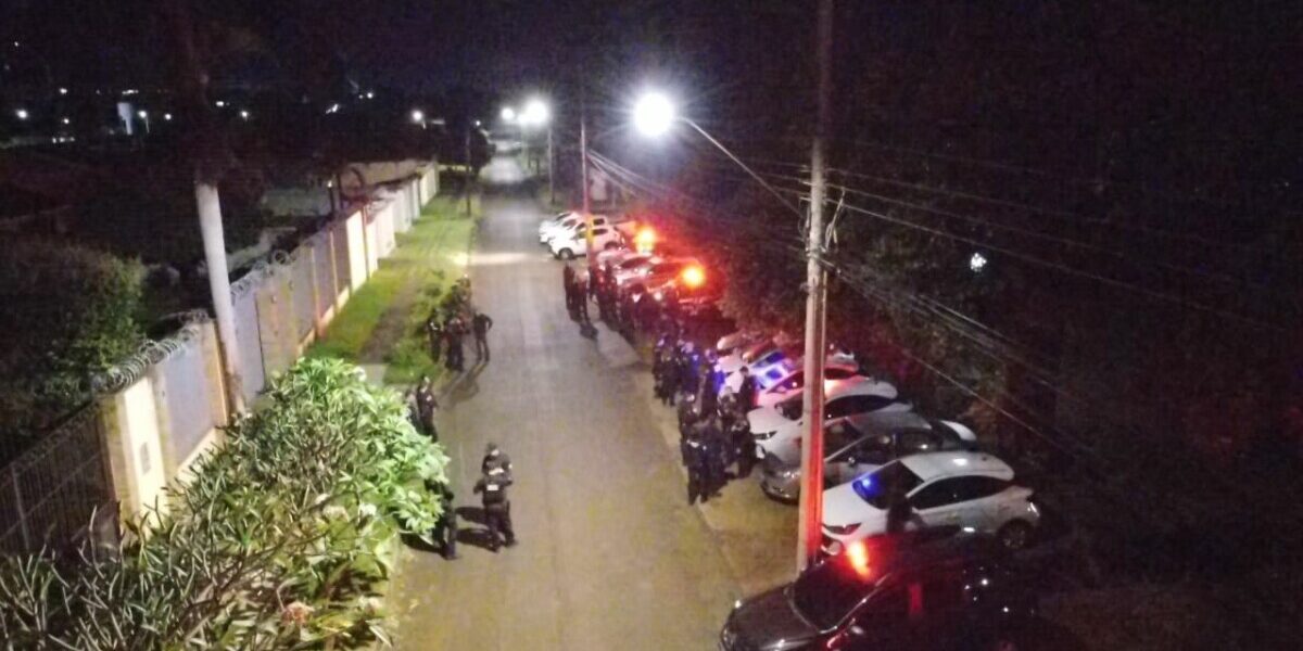 ‘Avalanche’: PCGO deflagra operação contra o tráfico de drogas em Cachoeira Dourada