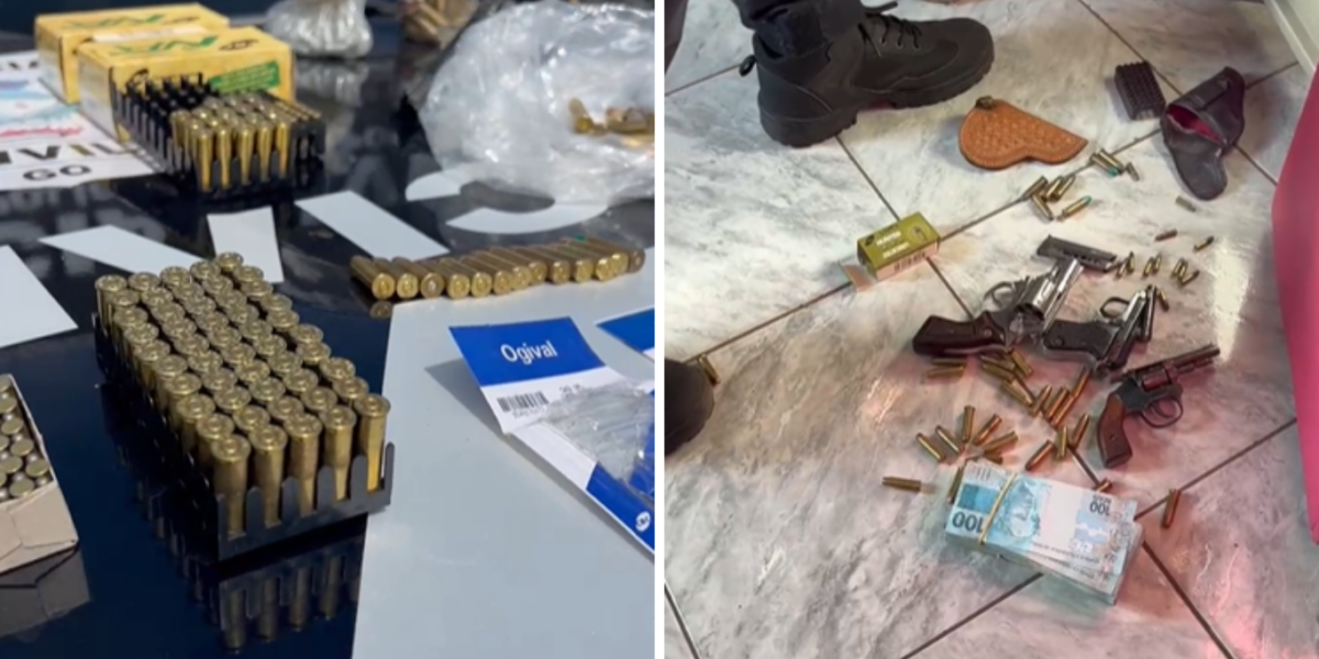 ‘Armamentarium’: PCGO prende pai e filho por posse de arsenal de armas de fogo em Caiapônia