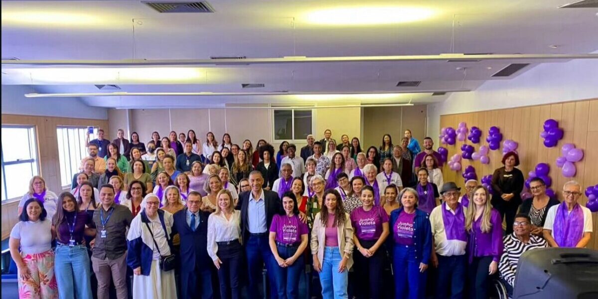 Junho Violeta: PCGO participa de campanha de combate à violência contra a pessoa idosa
