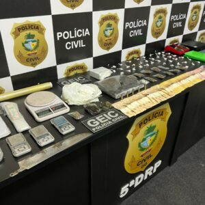 Operação Narke: PCGO desarticula ponto de tráfico de drogas que funcionava perto de escola em Valparaíso