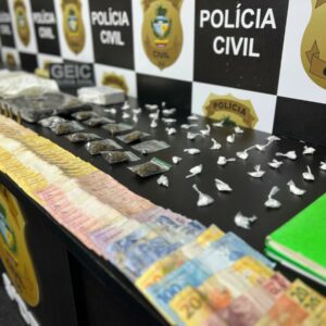 Operação Narke: PCGO desarticula ponto de tráfico de drogas que funcionava perto de escola em Valparaíso