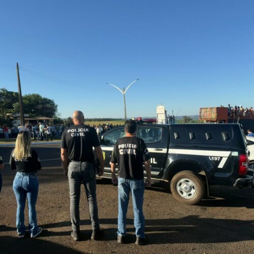 PCGO acompanha abertura da festa em louvor ao Divino Pai Eterno e reforça presença policial durante o evento