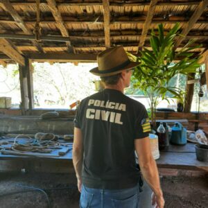 PCGO cumpre busca e apreensão em investigação de violência doméstica em fazenda de Moiporá