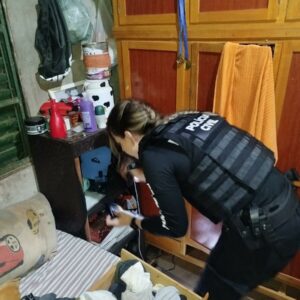 PCGO cumpre mandado de busca e apreensão em desfavor de um investigado pelo crime de estupro de vulnerável