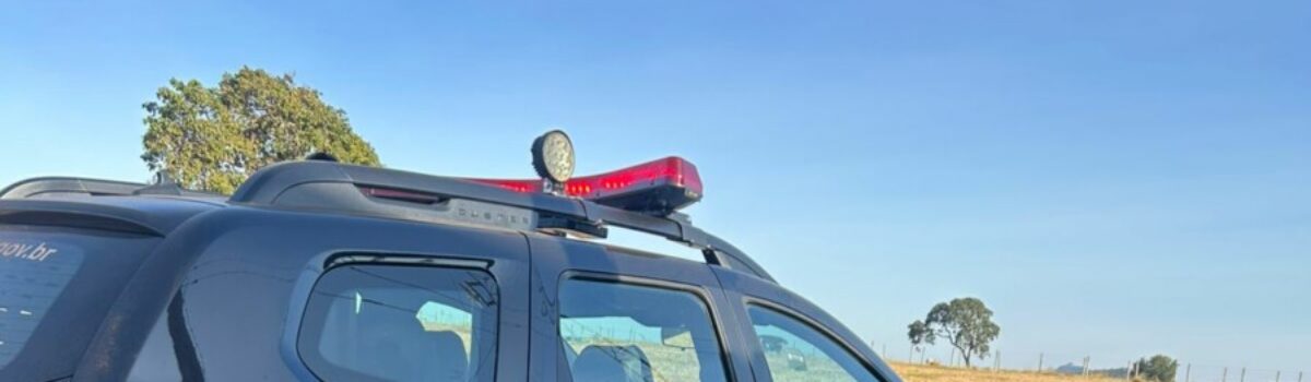 PCGO cumpre mandado de busca e apreensão em fazenda de investigado por perseguir ex-companheira em São Luís de Montes Belos