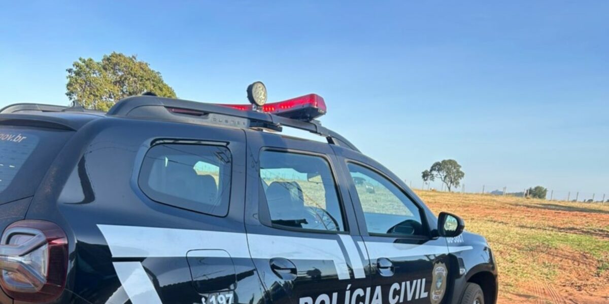 PCGO cumpre mandado de busca e apreensão em fazenda de investigado por perseguir ex-companheira em São Luís de Montes Belos