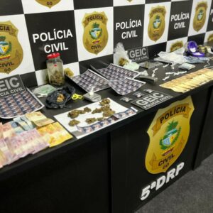 PCGO deflagra operação para fazer cessar pontos de tráfico de drogas próximos a colégios na Cidade Ocidental GO.