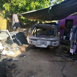 PCGO desmantela desmanche clandestino e prende dois por receptação e adulteração de veículos em Aparecida de Goiânia