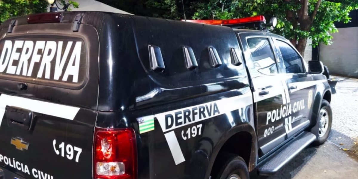 PCGO elucida roubo a motorista de aplicativo e cumpre mandado de busca e apreensão domiciliar