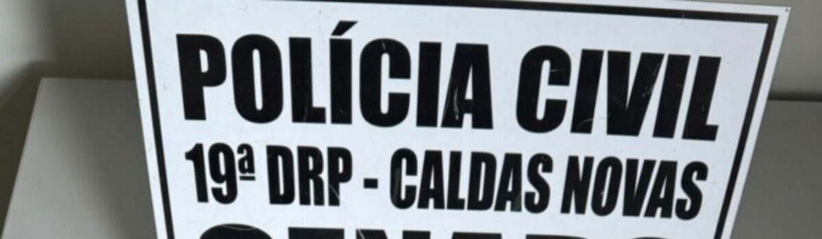 PCGO em operação integrada combate tráfico de drogas e desmonta pontos de consumo em Caldas Novas