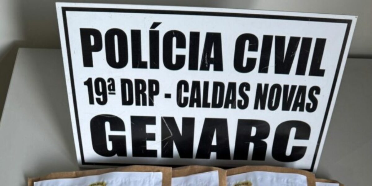 PCGO em operação integrada combate tráfico de drogas e desmonta pontos de consumo em Caldas Novas