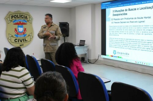 PCGO participa de curso nacional sobre investigação de pessoas desaparecidas