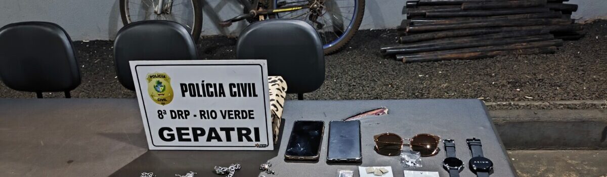 PCGO prende casal após furtar mais de R$ 7 mil em joias em shopping de Rio Verde