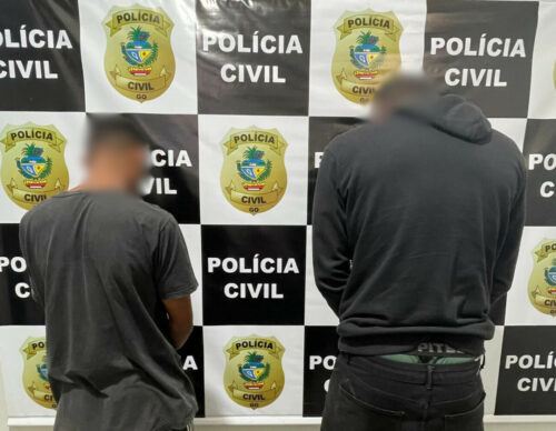 PCGO prende dois envolvidos em homicídio ocorrido em Planaltina