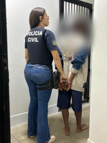 PCGO prende envolvidos em furto e danos a