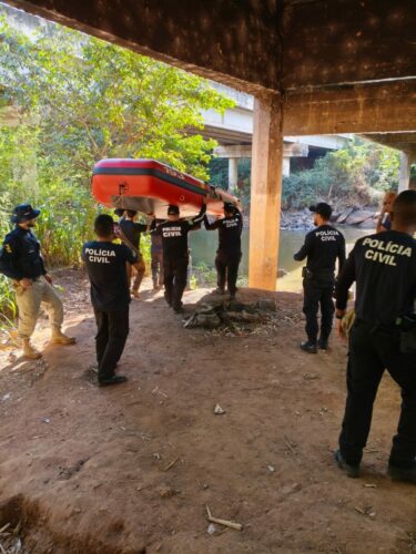 PCGO realiza operação para esclarecer desaparecimento de motorista de guincho
