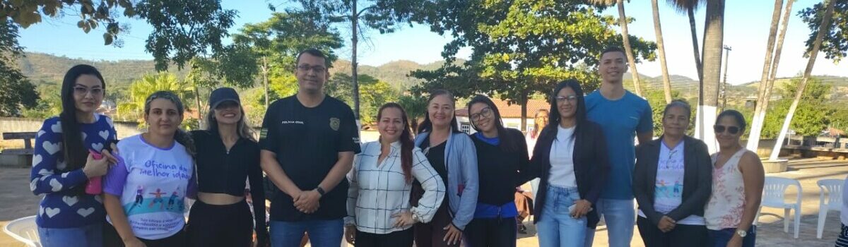 PCGO realiza palestra de prevenção à violência financeira contra idosos em Niquelândia