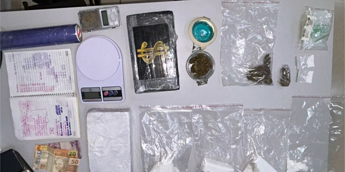 Polícia Civil desarticula central de delivery de drogas em Goiânia e prende investigado em flagrante