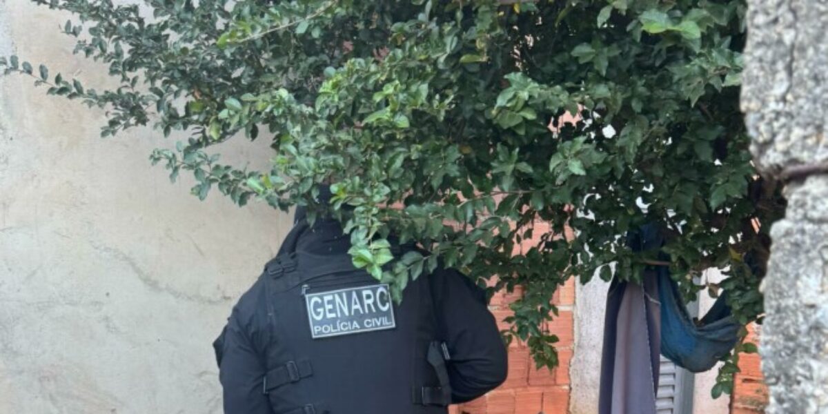 Polícia Civil prende investigado em flagrante por posse de arma de uso restrito e tráfico de drogas em Padre Bernardo