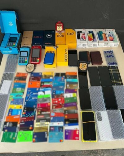 “Sinal Cortado” PCGO deflagra operação resulta em prisão por receptação qualificada e apreensão de 31 celulares