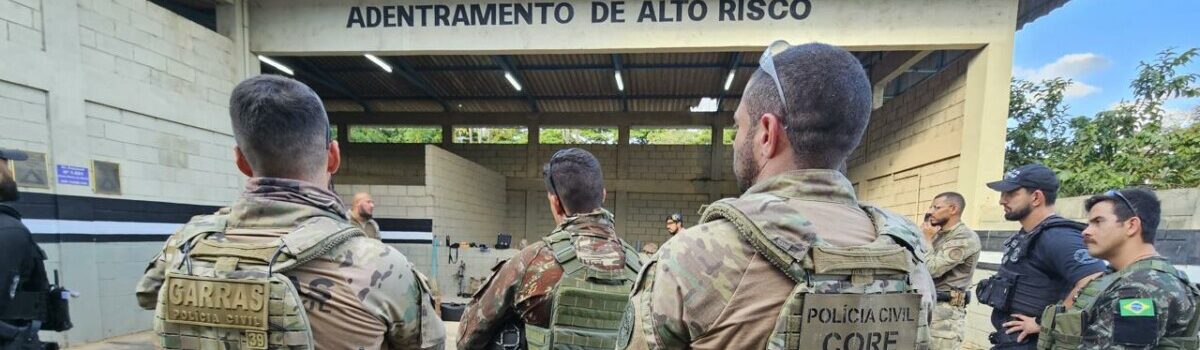 Polícia Civil de Goiás realiza seminário de entradas dinâmicas para resgate de reféns