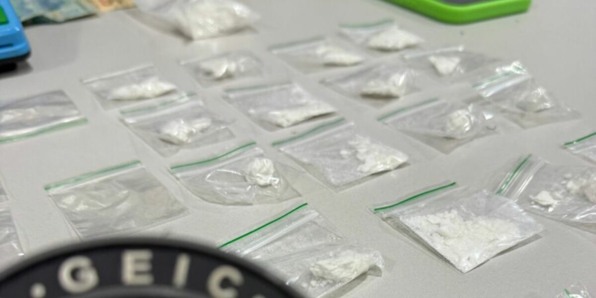 PCGO prende em flagrante investigado por tráfico de drogas em Cristalina