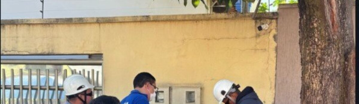 Operação integrada localiza furto de energia em facção de Jaraguá