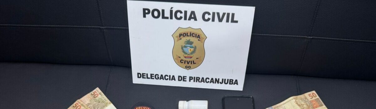 PCGO prende em flagrante idosa que tentou vender drogas a policiais em Piracanjuba