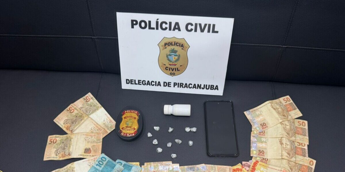 PCGO prende em flagrante idosa que tentou vender drogas a policiais em Piracanjuba