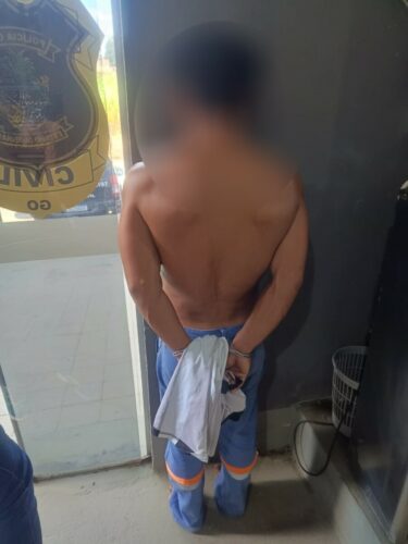 Homem é preso em flagrante, em Niquelândia, por agressão doméstica à mulher