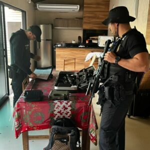 Operação Desarme: PCGO apreende 14 armas de fogo e prende 6 pessoas por porte ilegal de armas no sudoeste goiano