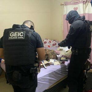 PCGO cumpre mandado de busca contra investigado por simular transação via PIX para fraudar compras em comércio