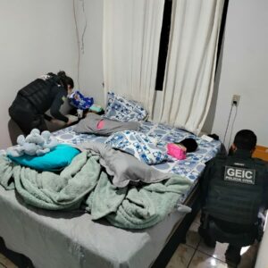 PCGO cumpre sete mandados de buscas contra o tráfico de drogas em Quirinópolis