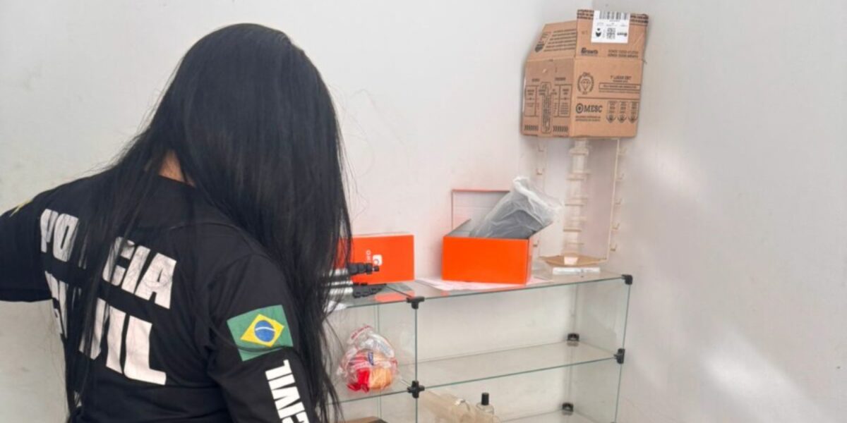 Operação Luxus: PCGO cumpre buscas em lojas por venda de celulares roubados e furtados no DF