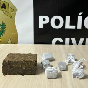 PCGO flagra tráfico de drogas em lava jato clandestino e prende suspeito em Aparecida de Goiânia
